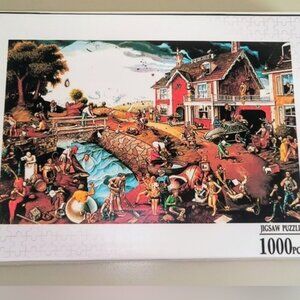 1000pc Vintage Altamont,NY Town Scene Jigsaw Puzzle NEW and SEALED BOX